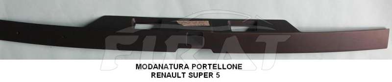 MODANATURA PORTELLONE RENAULT SUPER 5